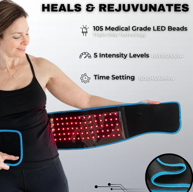 RED & Infrared Light Therapy Belt